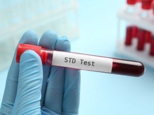 STD Blood test collection at our Surfers Paradise pathology centre